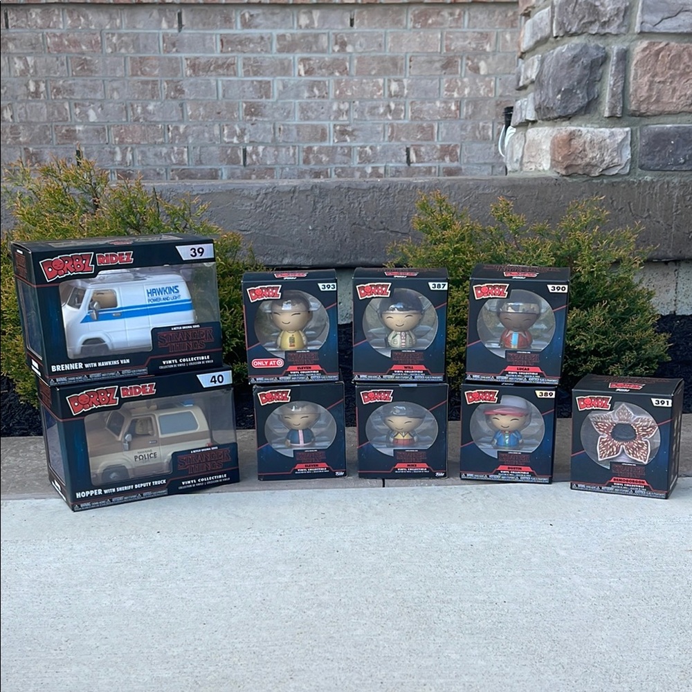 Dorbz Stranger Things Vinyl Figures Set